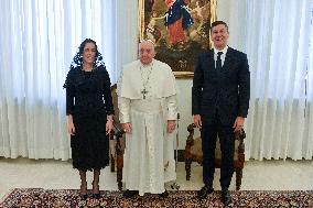 Pope Francis Receives President Of Paraguay - Vatican