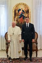 Pope Francis Receives President Of Paraguay - Vatican