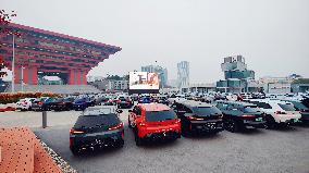 Drive-in Theater at the BMW Experience Center in Shanghai