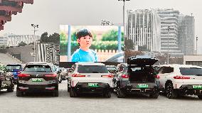 Drive-in Theater at the BMW Experience Center in Shanghai