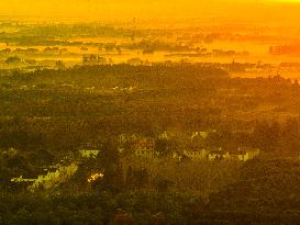 Sunrise Scenery in Shanghai