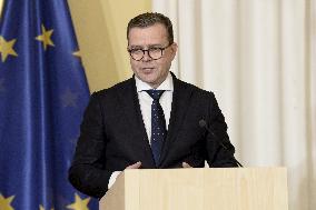 Press conference of Finnish and Swedish ministers