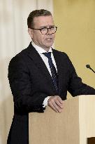 Press conference of Finnish and Swedish ministers