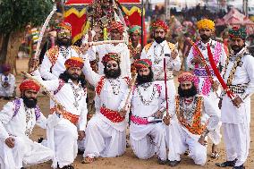 Closing Ceremony Of Annual Camel Fair In Pushkar - India