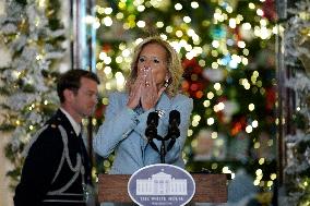 Jill Biden delivers a holiday message - Washington