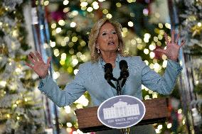 Jill Biden delivers a holiday message - Washington