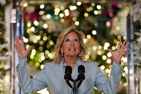 Jill Biden delivers a holiday message - Washington