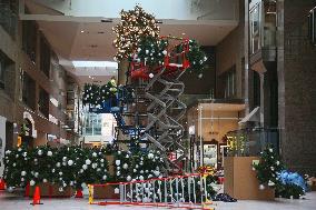 Christmas Atmosphere In Toronto, Canada