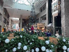 Christmas Atmosphere In Toronto, Canada