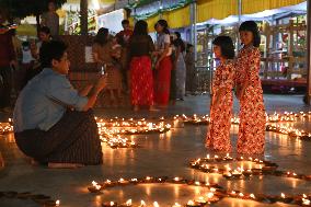MYANMAR-YANGON-TAZAUNGDAING FESTIVAL