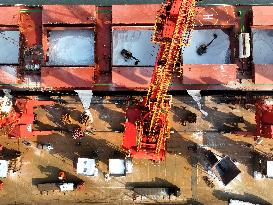 Fertilizer Import in Lianyungang Port