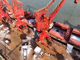 Fertilizer Import in Lianyungang Port