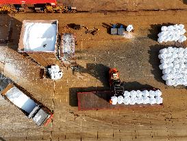 Fertilizer Import in Lianyungang Port