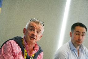 Ryanair Press Conference with Michael O'Leary