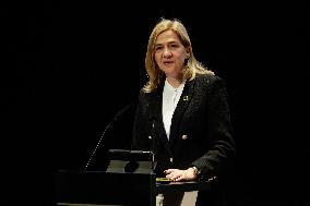 Infanta Cristina At Global Health Partnership Forum - Barcelona