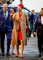 Queen Maxima At Het Begint Met Taal Foundation Anniversary - Rotterdam