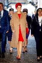 Queen Maxima At Het Begint Met Taal Foundation Anniversary - Rotterdam