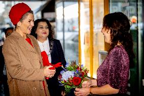 Queen Maxima At Het Begint Met Taal Foundation Anniversary - Rotterdam