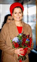 Queen Maxima At Het Begint Met Taal Foundation Anniversary - Rotterdam