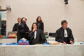 Monique Olivier's Trial At The Assize Court - Nanterre