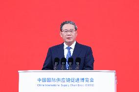 CHINA-BEIJING-LI QIANG-SUPPLY CHAIN EXPO-OPENING (CN)