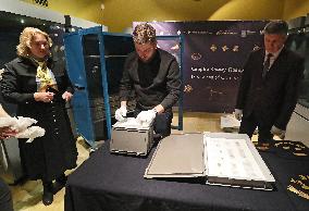 Part of Scythian gold returned to Ukraine is displayed in Kyiv