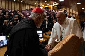 Pope Francis Meets The Spanish Bishops Conference - Vatican