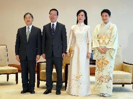 Vietnamese president in Tokyo