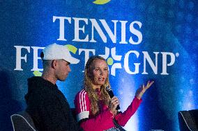 Tennisfest GNP Press Conference - Mexico