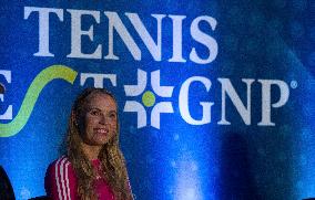Tennisfest GNP Press Conference - Mexico