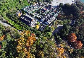 Quyuan Hometown Cultural Tourism Zone Winter Scenery