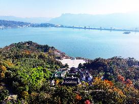 Quyuan Hometown Cultural Tourism Zone Winter Scenery