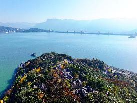 Quyuan Hometown Cultural Tourism Zone Winter Scenery