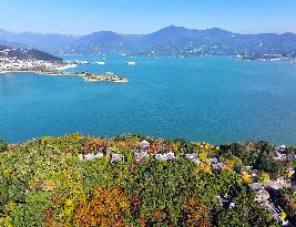 Quyuan Hometown Cultural Tourism Zone Winter Scenery