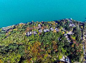 Quyuan Hometown Cultural Tourism Zone Winter Scenery