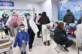 Pneumonia outbreak among children in China