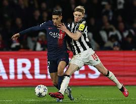 (SP)FRANCE-PARIS-FOOTBALL-UEFA CHAMPIONS-PSG VS NEWCASTLE UNITED