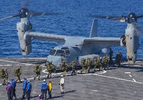 US Military Osprey With 8 Crew Crashes Off Japan