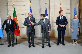 Informal Dinner With EU Leaders On The EU's Strategic Agenda - Paris