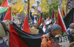 Rally against Israeli attack on Gaza