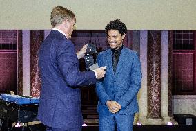 King Willem-Alexander Awards Trevor Noah - Amsterdam