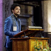 King Willem-Alexander Awards Trevor Noah - Amsterdam