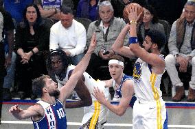 (SP)U.S.-SACRAMENTO-BASKETBALL-NBA-KINGS VS WARRIORS