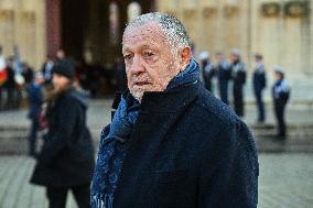 Gerard Collomb's Funeral - Lyon