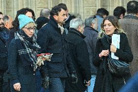 Gerard Collomb's Funeral - Lyon