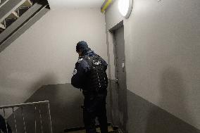 Police Carry On Anti-Drug Raid - Marseille