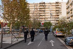 Police Carry On Anti-Drug Raid - Marseille