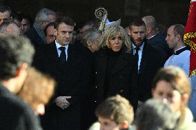 Gerard Collomb's Funeral - Lyon