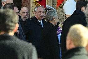 Gerard Collomb's Funeral - Lyon