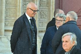 Gerard Collomb's Funeral - Lyon